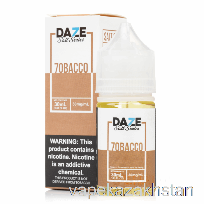 Vape Kazakhstan 7obacco - 7 Daze Salt - 30mL 50mg